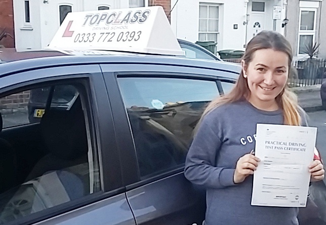 Driving Lesson Test Pass in Maidstone - Alexandra Bercu