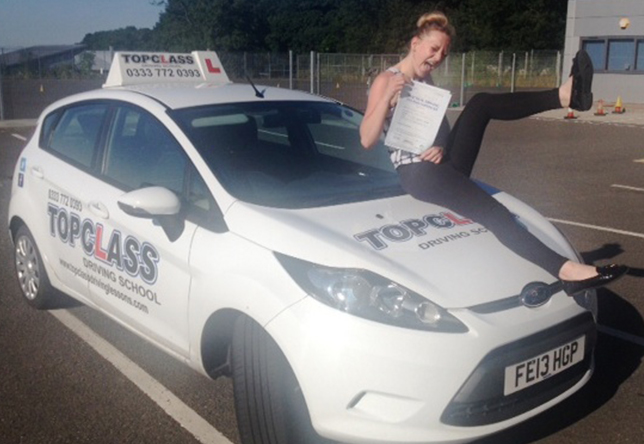 Driving Lesson Test Pass in Chatham - Alice Carter