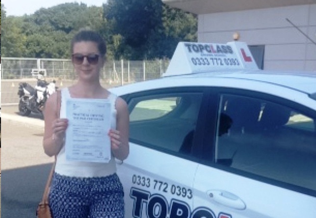 Driving Lesson Test Pass in Sittingbourne - April Ward