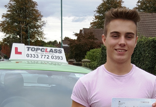 Driving Lesson Test Pass in Gillingham - Brandon Wood