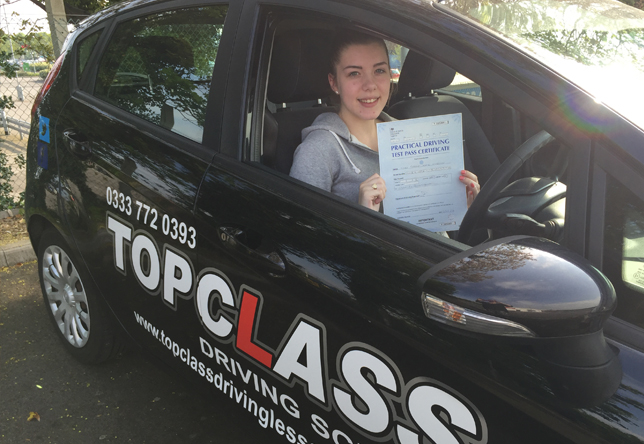 Driving Lesson Test Pass in Chatham - Carrie Anne Hobson