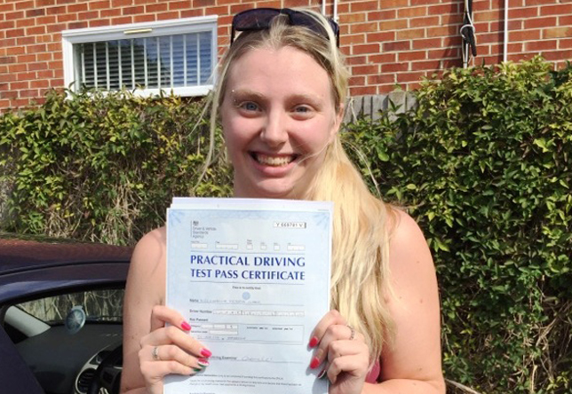 Driving Lesson Test Pass in Aylesfordm - Charlie Clark