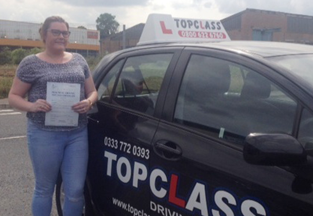 Driving Lesson Test Pass in Gillingham - Charlotte Mcphilips