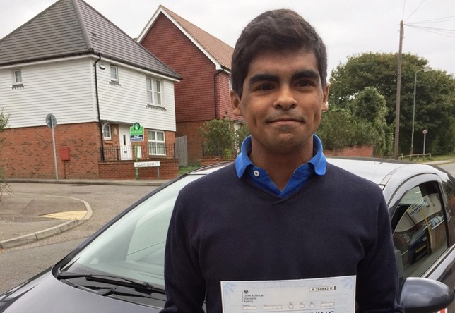 Driving Lesson Test Pass in Strood - Chris Edwards