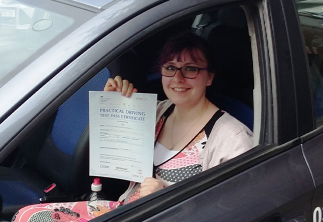 Driving Lesson Test Pass in Maidstone - Clare Beevis