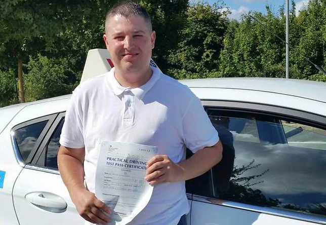 Driving Lesson Test Pass in Sittingbourne  - Daniel Nicholson