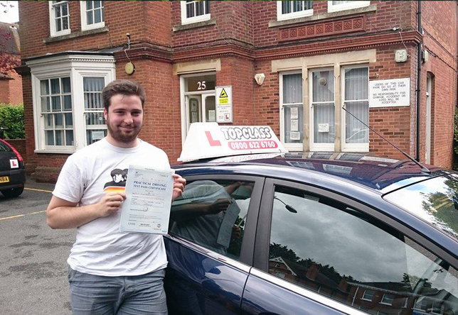 Driving Lesson Test Pass in Canterbury - Daniel Rock