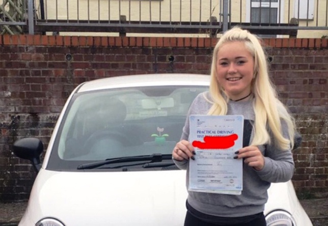 Driving Lesson Test Pass in Chatham - Georgie Patterson