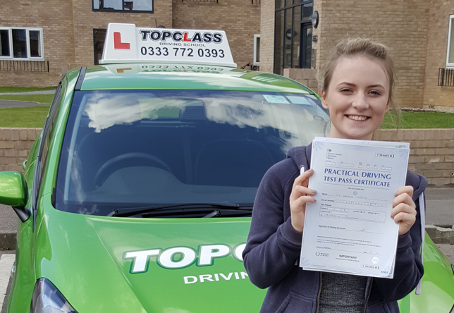 Driving Lesson Test Pass in Gillingham - Georgina Cazaly