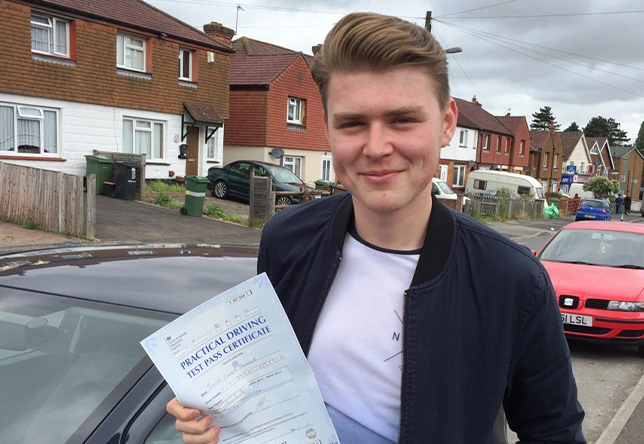 Driving Lesson Test Pass in Maidstone - Joseph Peacock