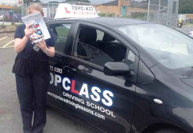 Driving Lesson Test Pass in Sittingbourne - Kate pike