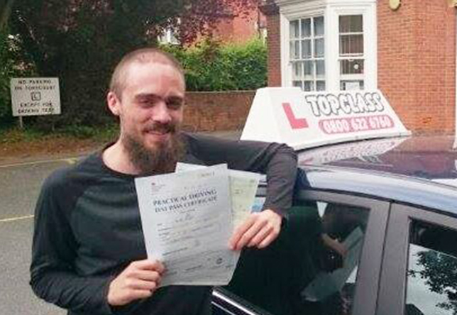 Driving Lesson Test Pass in Canterbury - Kenny Razzle