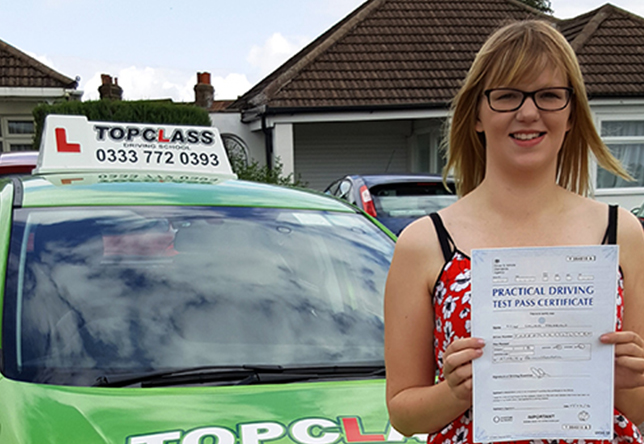 Driving Lesson Test Pass in Gillingham - Laura Farrow