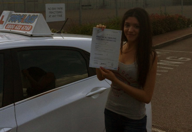 Driving Lesson Test Pass in Gravesend - Lorrelle Ellis