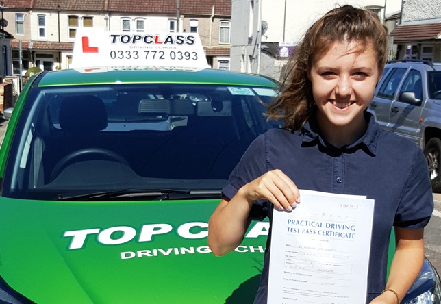 Driving Lesson Test Pass in Gillingham - Maddie Doherty