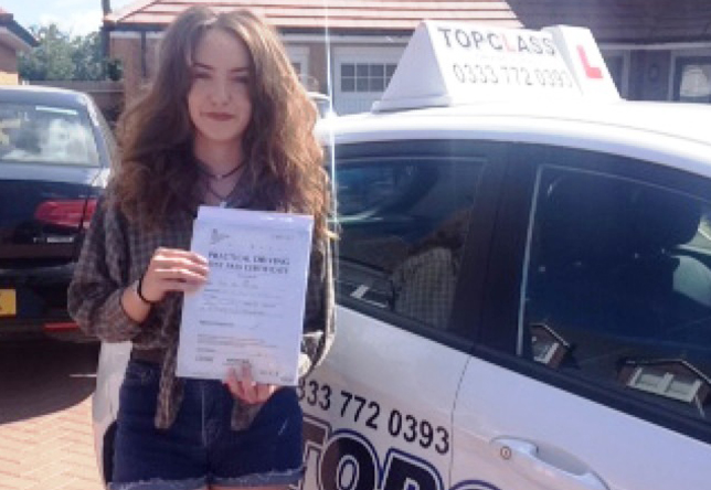 Driving Lesson Test Pass in Sheerness - Rosie Stannard