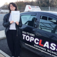 Driving Lessons Gillingham - Customer Reviews - Grace Wright