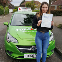 Driving Lesson Test Pass in Gillingham - Amy Springet