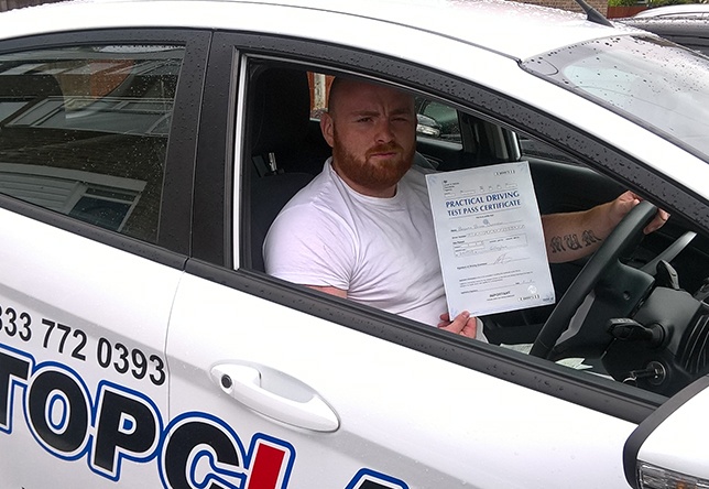 Driving Lesson Test Pass in Chatham - Ben Burniston