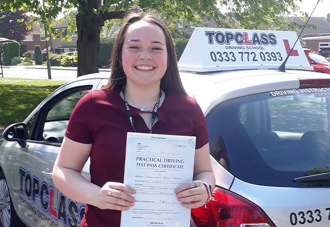 Driving Lesson Test Pass in Maidstone - Katie Mason