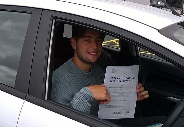 Driving Lesson Test Pass in Gillingham - Mathew Herbert