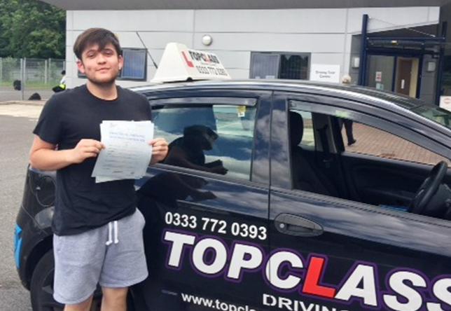 Driving Lesson Test Pass in Chatham - Morgan