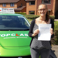 Driving Lessons Gillingham - Customer Reviews -Rebecca Hall