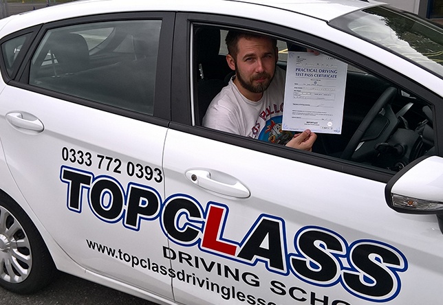 Driving Lesson Test Pass in Gillingham - Sean Brown